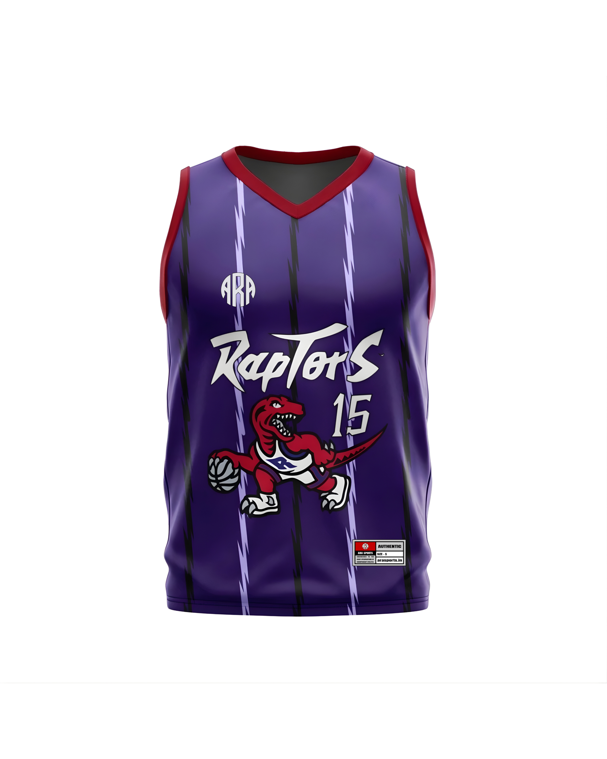 1 ARASPORTS “RAPTORS” JERSEY - Image 1