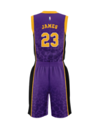 LOS ANGELES LAKERS LEBRON JAMES JERSEY - KING EDITION | ARASPORTS - Image 2