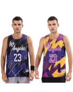 LOS ANGELS  X JAMES EDITION REVERSIBLE JERSEY